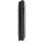 Panasonic KX-TU446EXG rugged smartphone external speakerphone with shockproof design, side view showing power button and speaker grille