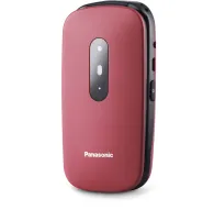 Портативная радиосвязь Panasonic KX-TU446EXR красного цвета с ударопрочным корпусом и дисплеем 2.4 дюймаПортативная радиосвязь Panasonic KX-TU446EXR красного цвета с ударопрочным корпусом и дисплеем 2.4 дюйма