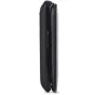 Panasonic KX-TU446EXB shockproof cordless phone - durable black design with side speaker grille and power indicator light