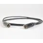 Mini XLR (M) / XLR (M) audio cable - 1,0m