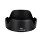 JJC LH-EW53B reversible lens hood for Canon RF-S 10-18mm lens with bayonet mount, matte interior finish, black ABS material
