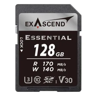 Exascend Essential UHS-I SD card V30 128GB