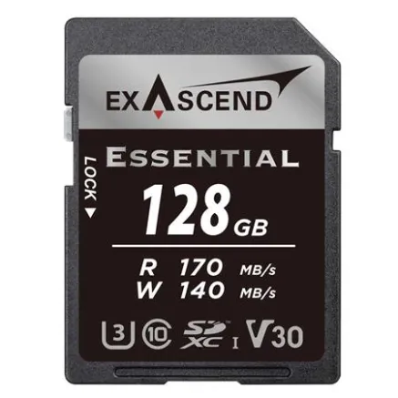 Exascend Essential UHS-I SD karte V30 128GB