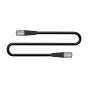 Гибкий коаксиальный кабель Infinitek L-5.5CUHWS 12G-SDI BNC-BNC 3 метра с прочными разъемами и гладкой черной оболочкой, идеален для профессиональной видеосъемки.