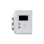 Godox ML80Bi divkrasainā LED video lampas mugurpusē ar CCT kontroles paneļi, SET rotoru un MODE pogu, lai regulētu 2800K-6500K apgaismojumu