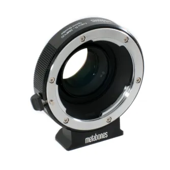 Адаптер Metabones Leica R к BMPCC Speed Booster 0.58 с отъемной стойкой Arca, матовое черное исполнение