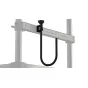 Tilta black U-shaped cable hook for Boulder Camera Cart with secure clamp mount and rubberized grip for organized on-set cable management