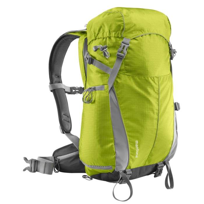 Mugursomas - mantona Elements Outdoor Backpack lime - ātri pasūtīt no ražotāja