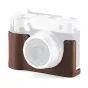 Кожаный чехол Tilta для камеры Fujifilm GFX100RF коричневого цвета с удобной ручкой и клапаном доступа к батарее