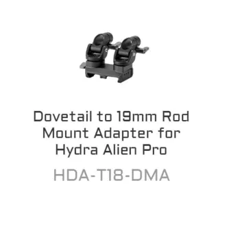 Tilta HDA-T18-DMA Dovetail to 19mm Rod Mount Adapter