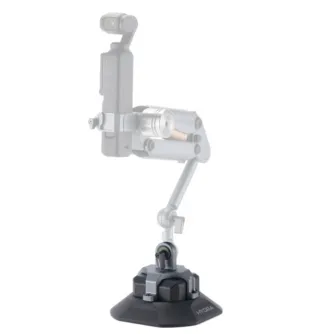 Tilta HDA-ESC45-RMB-TG 4.5-inch electronic suction cup with ARRI rosette mount for Hydra Alien Mini system, featuring USB-C rechargeable battery and real-time pressure monitoring
