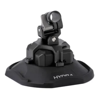 Tilta HDA-ESC-RM-45 4.5-inch electronic suction cup with 19mm rod mount, LED indicator, and sturdy aluminum body for professional camera rigs and vehicle mounting