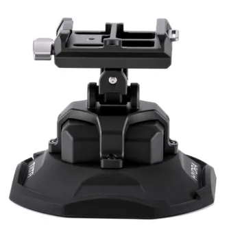 Tilta HDA-ESC-DM-45 elektroniskā piekšpads ar dovetail montāžas skavu Hydra Alien Pro sistēmai, augšskats uz 4.5 collu aktīvo vakuuma pamatu un montāžbloku