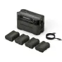 Tilta EN-EL15C 4-Slot Charging Station with 4 Batteries and USB-C Cable - Compact Portable Charger for Nikon and compatible batteries