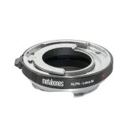 Черный матовый адаптер Metabones ALPA к Leica M с 6-битным кодированием и точным соединением для диапазонных камерЧерный матовый адаптер Metabones ALPA к Leica M с 6-битным кодированием и точным соединением для диапазонных камер