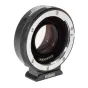 Metabones Canon EF uz RF adapteris ar T ātruma pastiprinātāju ULTRA 0.71x, ar priekšējā lēca elementu un kontroles ratiņu, kas uzlabo autofokusa un atvērtūras veiktspēju