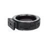 Metabones Canon EF to RF adapter with T Speed Booster ULTRA 0.71x magnification - side view of precision-engineered adapter ring featuring control wheel and durable metal construction