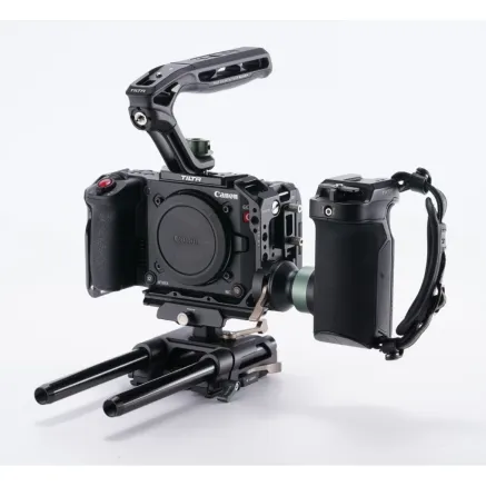 Tilta Camera Cage for Canon C50 Power Kit - Black