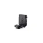 Tilta Mini PD V Mount Battery Plate with adjustable ARCA receiver kit - rear view showing power outputs including P-Tap, USB-C, and 2-Pin Lemo, along with a swivel hinge for flexible camera mounting