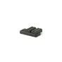 Tilta L-Series NP-F Battery Charger Kit with two green NP-F batteries and dual-channel charger featuring an LCD display and USB-C/Micro-USB input ports