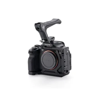 Полукамера Tilta для Sony Alpha 7 V с верхней ручкой, легкий черный алюминиевый корпус, совместимая с Arca-Swiss базовая пластина и множественные точки крепления для аксессуаров