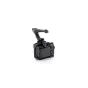 Tilta pusē kameras korpuss Sony Alpha 7 V ar Xeno Top Handle, melns viegls komplekts, skats no aizmugures un augšas