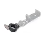 Tilta TA-PMB5-HB-B melns roktura stiprinājuma adapters Rotatable Phone Mounting Bracket V2 ar 15mm stieņa stiprinājumu, diviem novirzīšanas pirkstiem un drošu 1/4-20 skrūves savienojumu