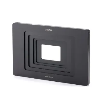 Tilta Hard Matte Kit for Mirage Pro matte box, black front panel with fixed aperture for 16-20mm focal length, sleek matte finish