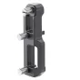 Tilta HDMI and USB-C cable clamp for Canon R5 Mark II - black dual-cable holder with thumbscrews and captive screw for secure tightening