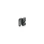 Tilta black HDMI cable clamp for Sony a9 III camera cage featuring a sturdy aluminum and steel construction, side view