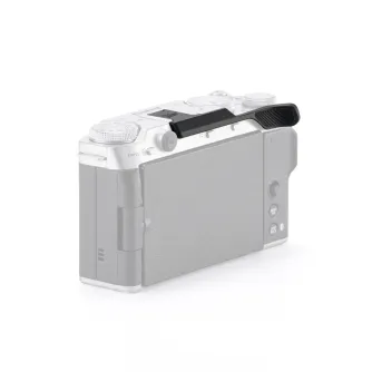 Tilta black thumb bracket for Fujifilm X-M5 camera - secure hot shoe mount grip for improved stability and comfort during handheld shooting
