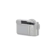 Tilta Hot Shoe Thumb Bracket mounting area on Leica Q3 camera - black hot shoe receiver for secure thumb grip attachmentTilta Hot Shoe Thumb Bracket mounting area on Leica Q3 camera - black hot shoe receiver for secure thumb grip attachment