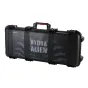 Tilta HDA-T02-WSC waterproof hard case for Hydra Alien Pro car mounting system with reinforced corners, recessed wheels, telescoping handle, and padlockable latches