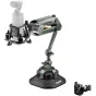 Комплект Tilta Hydra Alien Mini Master Kit в лесном зеленом цвете со смягчающей вибрацию рукой, гидравлической демпфирующей головкой и 4,5-дюймовой присоской для стабильной установки смартфонов и экшн-камер