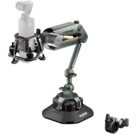 Комплект Tilta Hydra Alien Mini Master Kit в лесном зеленом цвете со смягчающей вибрацию рукой, гидравлической демпфирующей головкой и 4,5-дюймовой присоской для стабильной установки смартфонов и экшн-камерКомплект Tilta Hydra Alien Mini Master Kit в лесном зеленом цвете со смягчающей вибрацию рукой, гидравлической демпфирующей головкой и 4,5-дюймовой присоской для стабильной установки смартфонов и экшн-камер