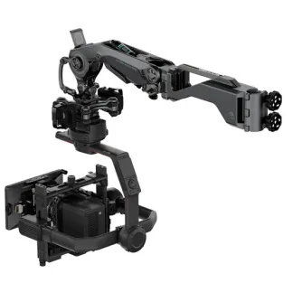 Tilta Hydra Alien Pro Speed Rail Mounting Kit with V-Mount - shock-absorbing arm, head, and 50mm rail clamp for professional car-mounted gimbal setups