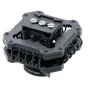 Tilta Hydra Arm Mini modifikācijas komplekts DJI Ronin 2 ar stieples šokamortizatoriem, smago atsperu un ātri atbrīvojošu montāžu, palielinot maksimālo krājumspēju līdz 13 kg
