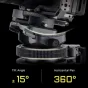 Tilta Hydra Speed Pan System Pro komplekts ar 360° horizontālo panorāmu un ±15° slīpuma leņķi dinamiskām automobiļa montējamām kameru uzņemšanām