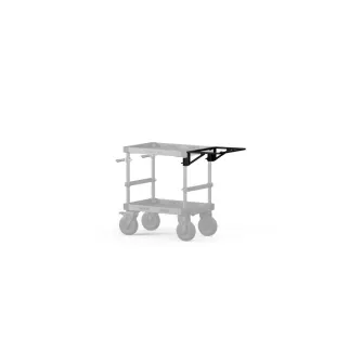 Tilta IGT Outdoor Expansion Module for Boulder Camera Cart – black durable top platform with extra mounting points for enhanced outdoor shooting stability