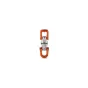 Tilta Fe shoulder strap carabiner with UTX Duraflex quick-release buckle, orange and silver, featuring Fidlock HOOK technology for secure attachment of smartphone and camera accessories