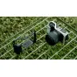 Tilta Full Camera Cage for Canon R50 V - black protective case featuring NATO rail, cold shoe receiver, and ergonomic grip for secure videography and photography