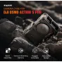 Защитный кейс Tilta для камеры DJI Osmo Action 5 Pro черного цвета с магнитным креплением для фильтров, быстрым доступом к батарее, холодным башмаком и резьбой 1/4-20 для универсальной установки