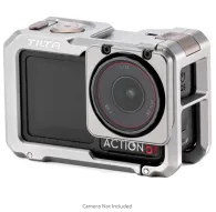 Tilta pilnīgs kameras korpuss titāna pelēkā krāsā DJI Osmo Action 5 Pro ar magnētisko filtru montāžu un ātru baterijas piekļuviTilta pilnīgs kameras korpuss titāna pelēkā krāsā DJI Osmo Action 5 Pro ar magnētisko filtru montāžu un ātru baterijas piekļuvi