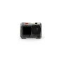 Tilta Full Camera Cage for DJI Osmo Action 6 in titanium gray - front view showcasing extended button area and lens opening