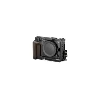 Tilta full camera cage for Nikon ZR with wooden grip, cable clamp, and multiple mounting pointsTilta full camera cage for Nikon ZR with wooden grip, cable clamp, and multiple mounting points