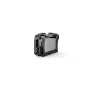 Комплект Tilta Full Camera Cage для Nikon ZR - боковой вид черного корпуса с модульной конструкцией, креплением для вспышки и зажимом для кабелей USB-C и Micro HDMI