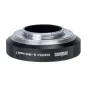 Metabones Contax G to Micro Four Thirds T adapter - precision mechanical lens adapter for attaching Contax G lenses to Micro Four Thirds cameras, featuring brass construction and satin finish