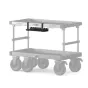 Tilta TC-CMS-B black cable management bin for Boulder Camera Cart with ventilation holes and magnet-compatible surface