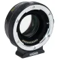 Адаптер Metabones Contax N к E-mount Speed Booster ULTRA 0.71x с отъемной штативной ножкой, вид сбоку, металлическая конструкция и кольцо ручной диафрагмы