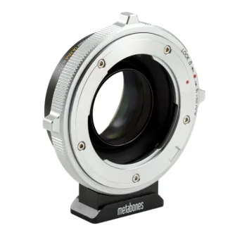 Адаптер Metabones Contax Yashica CY на Fuji X-mount с увеличением светосилы 0.71x, сатинированным латунным корпусом, системой положительной блокировки и съемной Arca-стойкой